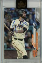 2022 Topps Archives Signature Series Brandon Belt 2020 Topps Series 1【25/48】 San Francisco Giants