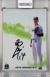 EPOCH 東京ヤクルトスワローズ PREMIER EDITION 2024 西舘昂汰 直筆サインカード【01/20】