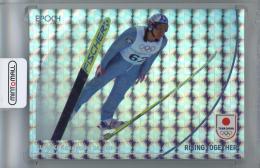 2024 EPOCH TEAM JAPAN WINTER OLYMPIANS 船木和喜 REGULAR PARALLEL ホログラム版:B【20/60】 スキー・ジャンプ