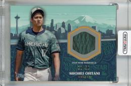 2023 Topps Update Series Shohei Ohtani  All-Star Stitches Silver #ASR-SHO【21/50】 Los Angeles Angels