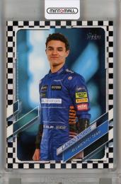 2021 Topps Formula 1  Lando Norris Checker Flag #6