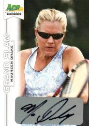 2013 ACE Authentic Grand Slam  Maureen Drake Autograph