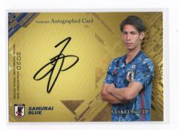 2020 日本代表SE  佐々木翔 直筆サインカード 12/50