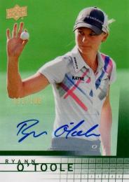 2014 SP Game Used  Ryann O'toole Autographs 031/100