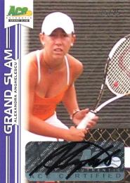 2013 ACE Authentic Grand Slam  Alexandra Anghelescu Autograph 25/25