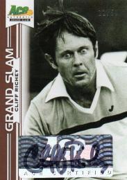 2013 ACE Authentic Grand Slam  Cliff Richey Autograph 12/50