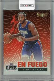 2020-21 PANINI Select En Fuego Prizms Silver  Kawhi Leonard Los Angels Clippers