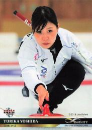 2018 BBM INFINITY #75 吉田夕梨花(カーリング) レギュラーカード