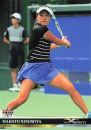 2018 BBM INFINITY #77 二宮真琴(テニス) レギュラーカード