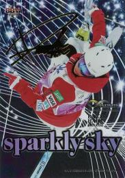 2018 BBM INFINITY #SS13 原大智(モーグル)【200枚限定/金箔サイン版】sparkly sky インサートカード
