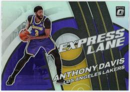 2021-22 Donruss Optic Express Lane Holo #19 Anthony Davis