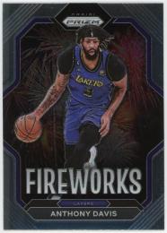 2022-23 Panini Prizm Fireworks #12 Anthony Davis