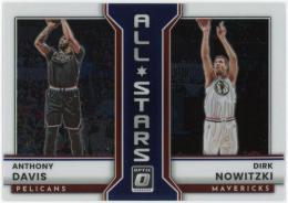 2022-23 Donruss Optic All-Stars #12 Anthony Davis/Dirk Nowitzki
