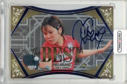 2025 BBM INFINITY 平野美宇 The BEST ⻘箔サイン版【024/120】 卓球