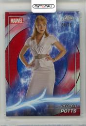 2025 TOPPS Chrome Marvel Studios Pepper Potts Captain America Refractors #5【08/76】