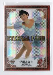 2019 BBM 平成 フィギュアスケート 伊藤みどり Eternal Fameインサート 32/50