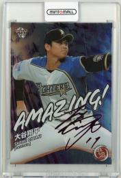 2019 BBM 平成 大谷翔平 AMAZING!(チェリーピンク箔サイン版)【051/100】