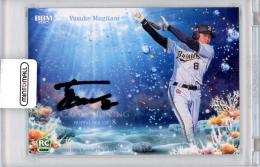 2025 BBM 1st 麦谷祐介 直筆サイン CROSS SIGNING【08/10】 オリックス・バファローズ