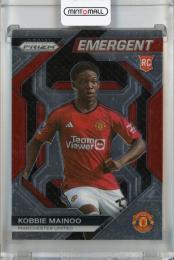 2023-24 Panini Prizm Premier League Kobbie Mainoo Emergent #24 RC Manchester United