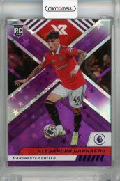 2022-23 Panini Chronicles Alejandro Garnacho XR Premier League Purple Astro #119 RC Manchester United