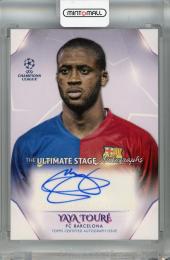 2022-23 Topps UEFA Club Competitions Yaya Toure The Ultimate Stage Autographs #US-YT FC Barcelona