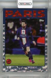 2022-23 TOPPS TEAM SET PARIS SAINT-GERMAIN  Lionel Messi 1986 Topps Icy Foil #37