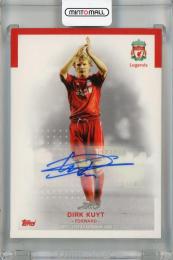 2022-23 TOPPS Liverpool FC Team Set Dirk Kuyt Autographs #AU-DK