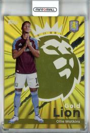 2025-26 Topps English Premier League Ollie Watkins Gold Lion #GL2 Aston Villa