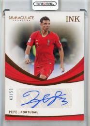 2018-19 Immaculate Collection Pepe Ink #53【42/50】 Portugal
