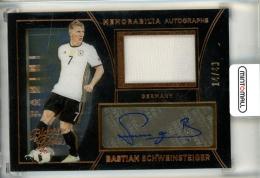 2016-17 Panini Black Gold Bastian Schweinsteiger Memorabilia Autographs Bronze #2【14/49】 Germany