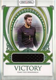 2025 Futera Unique World Football Alisson Becker Victory Emerald #VC02【07/15】
