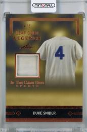 2024 Leaf In The Game Used Sports  Duke Snider Leaf Gold Legends Bronze Holo #LGL-7 ※傷あり【4/5】