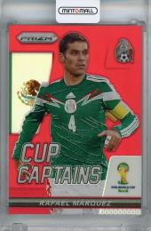 2014 Panini Prizm World Cup Rafael Marquez Cup Captains Red Prizm #24 【139/149】 Mexico