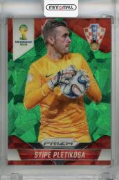 2014 Panini Prizm World Cup Stipe Pletikosa Green Crystal Prizm #116 ※裏面白かけあり【02/25】 Croatia