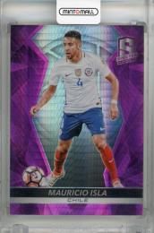 2016 Panini Spectra Mauricio Isla Pink #87 ※傷・汚れあり【01/25(ファーストナンバー)】 Chile