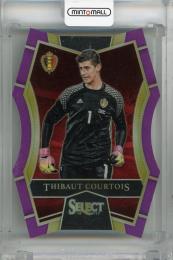 2016-17 Panini Select Thibaut Courtois Mezzanine Purple Prizms Die-Cut #131 ※傷あり【023/149】 Belgium
