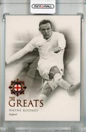 2022-23 Futera Unique World Football  Wayne Rooney Greats Orange #117【33/53】 England
