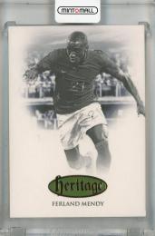 2022-23 Futera Unique World Football  Ferland Mendy Heritage Defender Gold #22 ※裏面角折れあり【09/35】 France