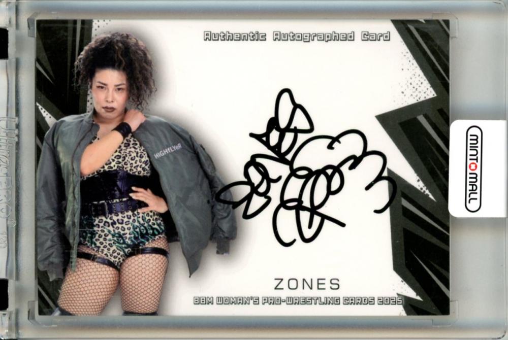 ミントモール / MINT 立川店 / 2025 BBM 女子プロレス ZONES 直筆