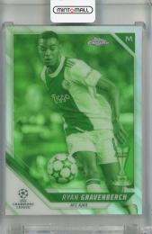 2021-22 Topps Chrome UEFA Champions League Ryan Gravenberch Night Vision Refractor #72【029/225】 AFC Ajax