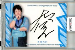 2025 BBM 女子プロレス 大空ちえ 直筆サインカード【028/100】