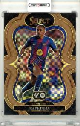 2025-26 Panini Select La Liga  Raphinha #101 Base Bronze Checker Parallel【12/99】 FC Barcelona