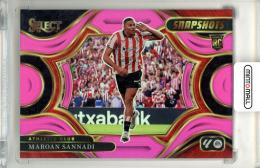 2025-26 Panini Select La Liga  Maroan Sannadi #20 Snapshot Pink Parallel【01/25】《1stナンバー》 Athletic Club