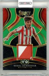 2025-26 Panini Select La Liga  Mikel Jauregizar #SM-MJ Select Memorabilia La Liga Green Parallel【2/5】 Athletic Club