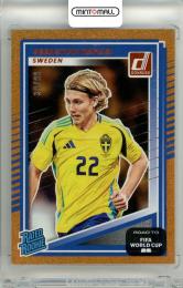 2025-26 Panini Donruss Road To FIFA World Cup 26 SOCCER Sebastian Nanasi #245 Base Orange Parallel【39/99】 Sweden