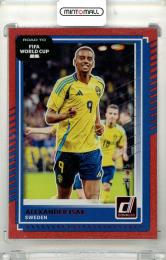 2025-26 Panini Donruss Road To FIFA World Cup 26 SOCCER Alexander Isak #81 Base Red Parallel【39/75】 Sweden