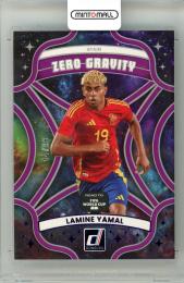 2025-26 Panini Donruss Road To FIFA World Cup 26 SOCCER Lamine Yamal #10 Zero Gravity Purple Parallel【44/99】 Spain