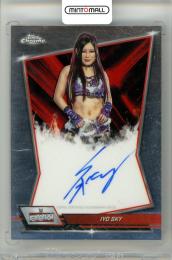 2026 Topps Chrome WWE Iyo Sky #RBA-IYO Red Brand Autograph Card