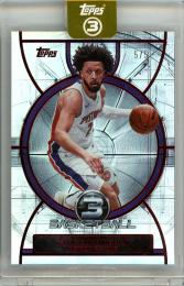2025-26 Topps Three Cade Cunningham #39 Base Red Parallel Pistons