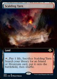 ●SALE●【MH2】【ENG】【Foil】《沸騰する小湖/Scalding Tarn》 拡張アート版 EX